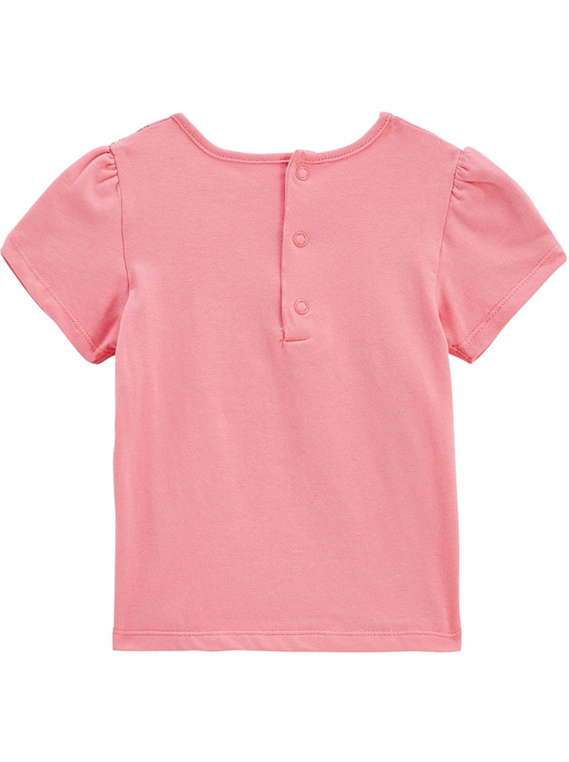 Pyjama court enfant 2 pièces Anaelle Rose - Kiabi