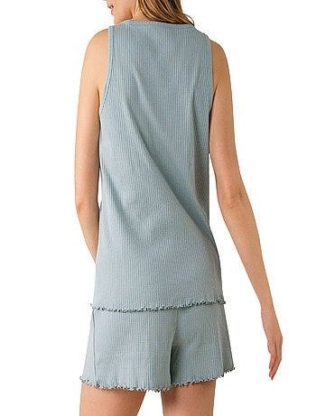 Pyjama court femme Confort Maille Athena