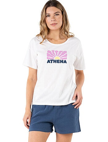 Pyjama court femme Easy Coton Athena