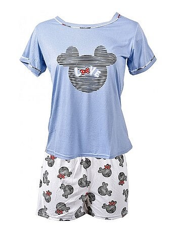 Pyjama Court Femme HUMORISTIQUE en Coton - Pack de 3