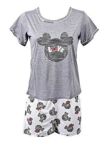 Pyjama Court Femme HUMORISTIQUE en Coton - Pack de 3