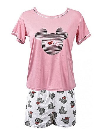 Pyjama Court Femme HUMORISTIQUE en Coton - Pack de 3