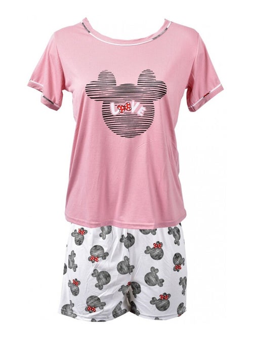 Pyjama Court Femme HUMORISTIQUE en Coton - Pack de 3 - Kiabi