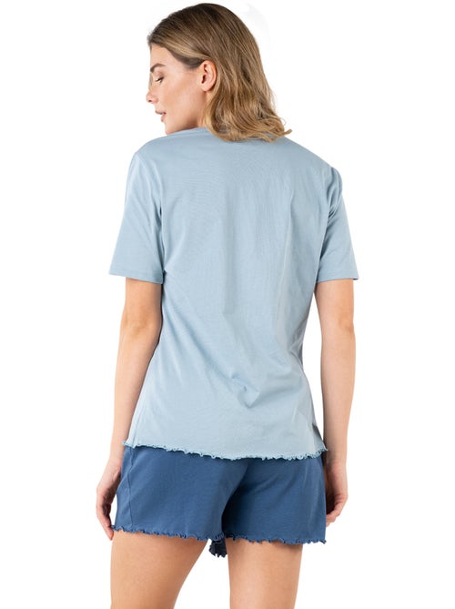 Pyjama court femme My Petit Prix - Kiabi