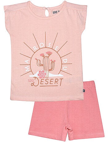 Pyjama court fille Roselie