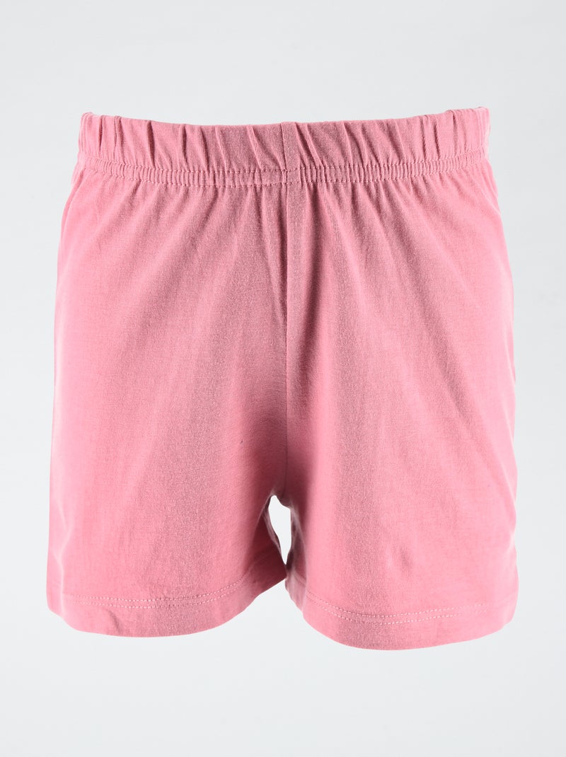 Pyjama court 'Gabby et la maison magique' Rose - Kiabi