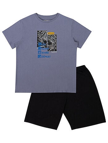 Pyjama court garçon Ecopack manga