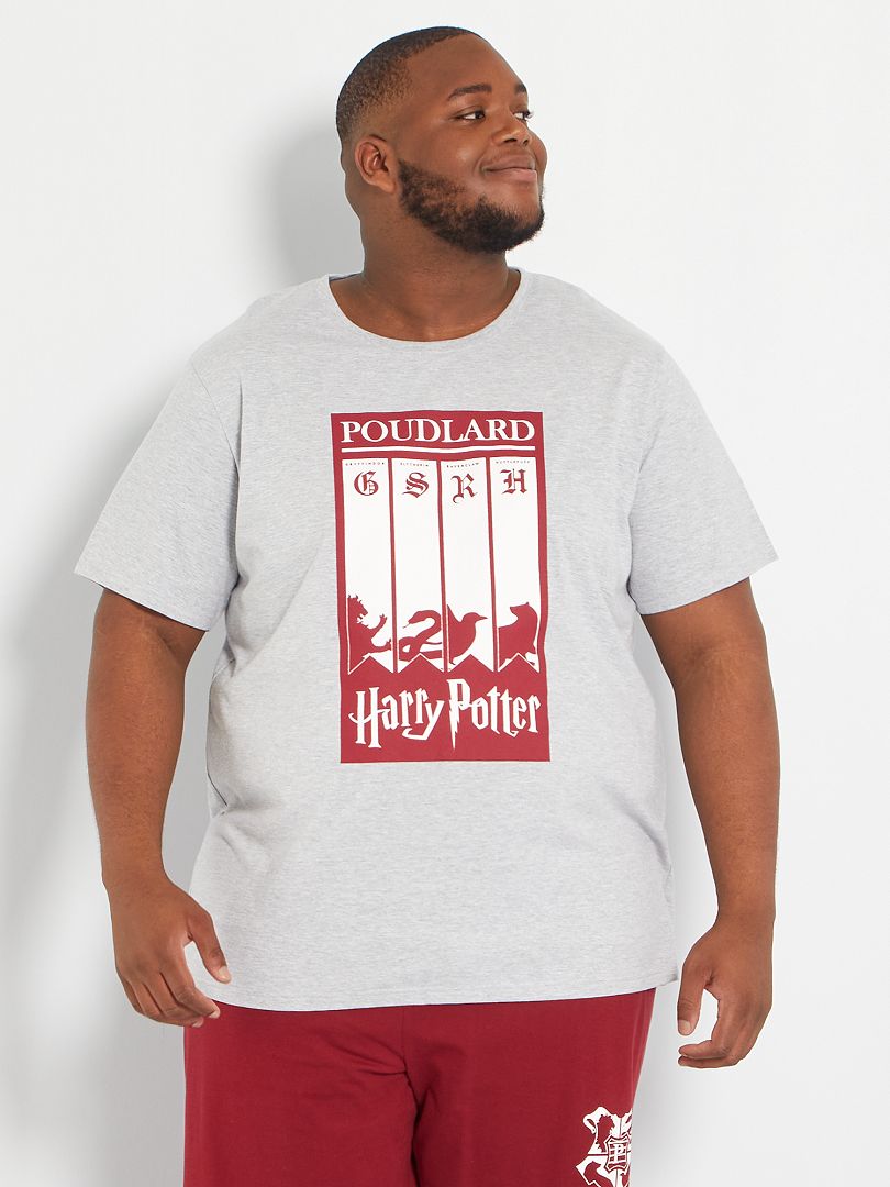 Plaid 'Harry Potter' en polaire - bordeaux - Kiabi - 7.00€