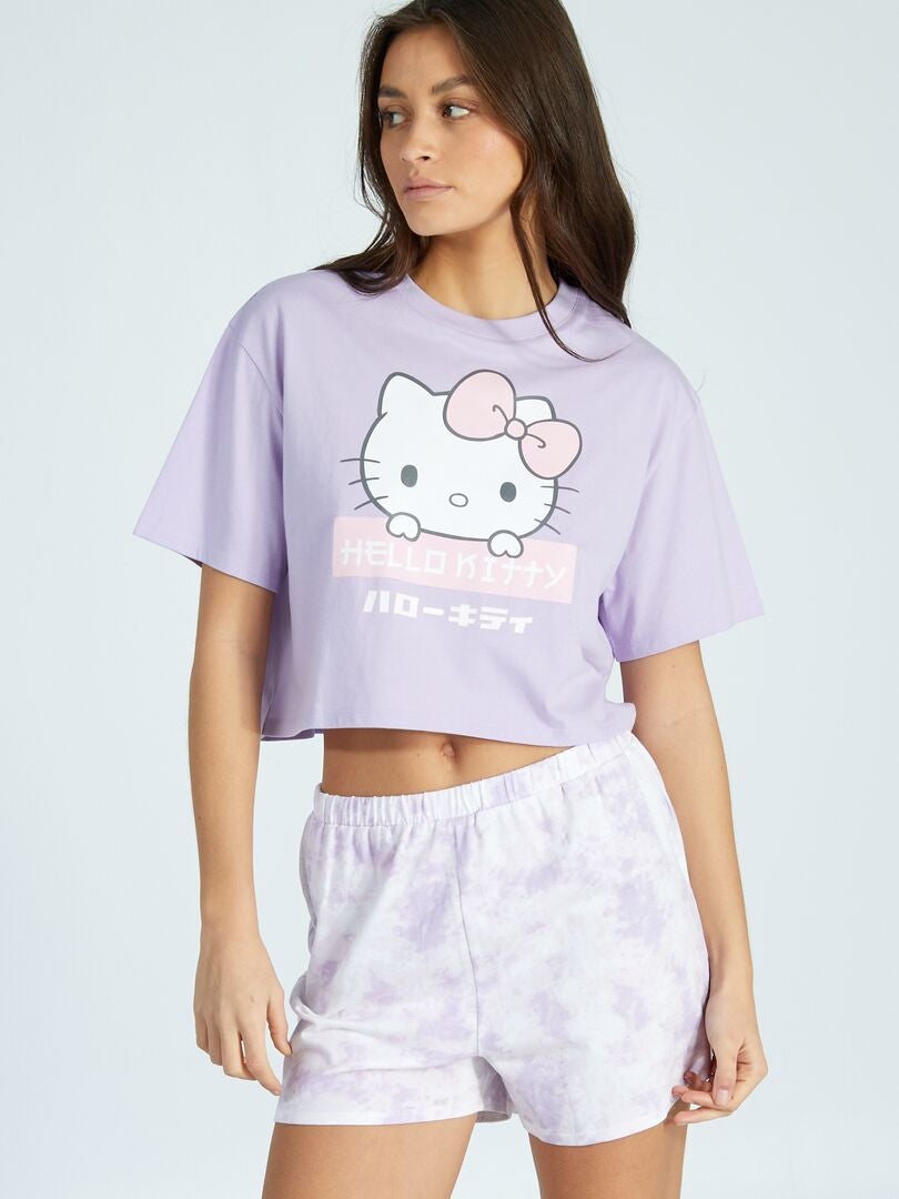 Chemise de nuit hello kitty femme best sale