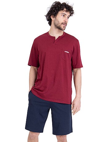 Pyjama court homme chic athena
