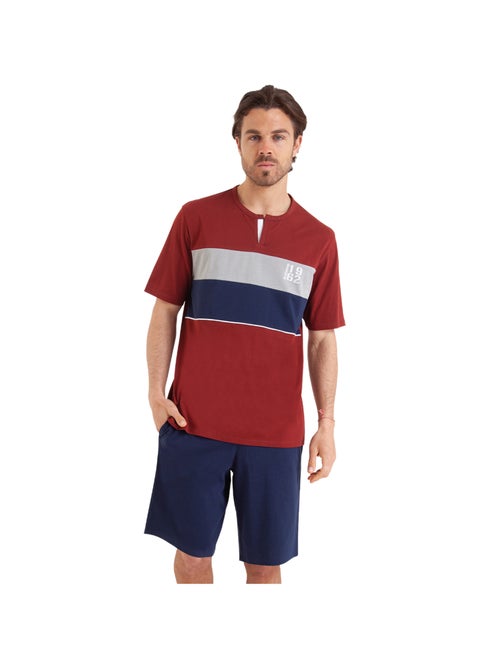 Pyjama court homme Chic Athena - Kiabi