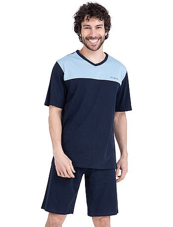 Pyjama court homme ecopack construction athena