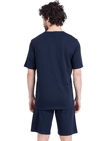 Pyjama court homme ecopack construction athena