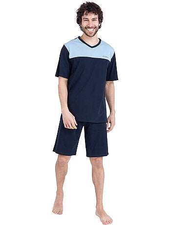 Pyjama court homme ecopack construction athena