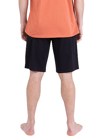 Pyjama court col rond homme ecopack sérigraphie athena