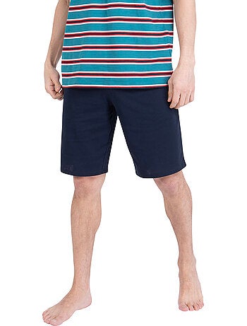 Pyjama court homme rayures aventure athena