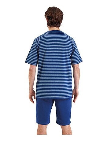 Pyjama court homme Rayures Fish & Chips