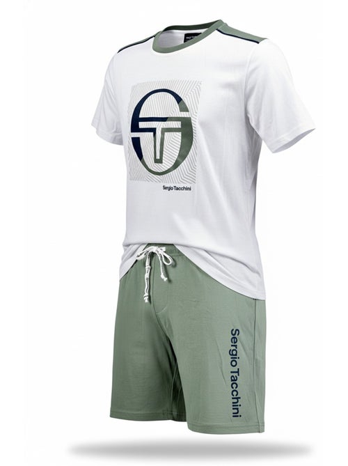 Pyjama Court Homme Sergio Tacchini - Kiabi