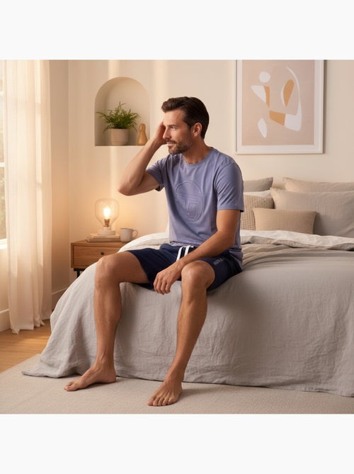Pyjama Court Homme Sergio Tacchini - Kiabi Pyjama Court Homme Sergio Tacchini - Kiabi