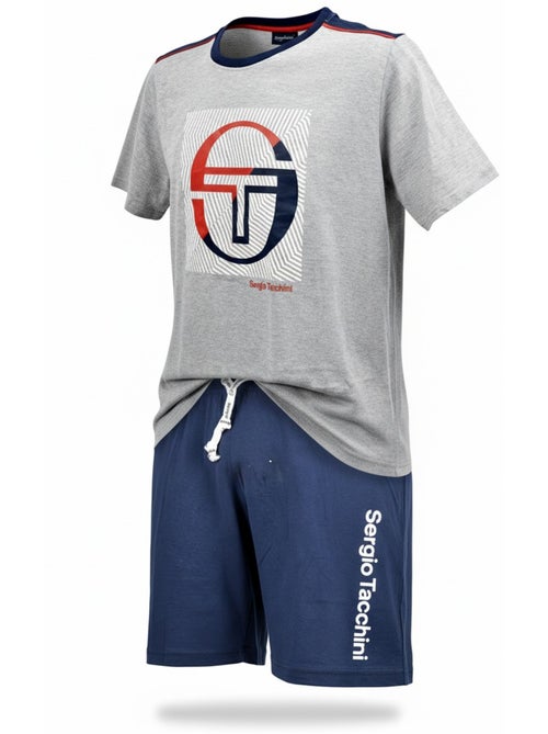 Pyjama Court Homme Sergio Tacchini - Kiabi