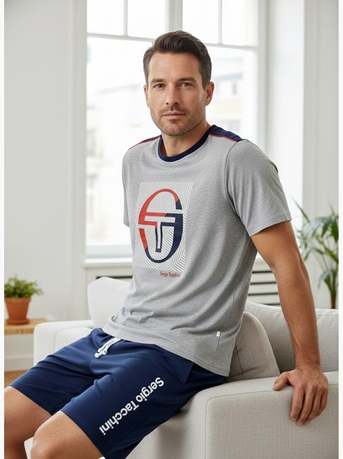 Pyjama Court Homme Sergio Tacchini - Kiabi