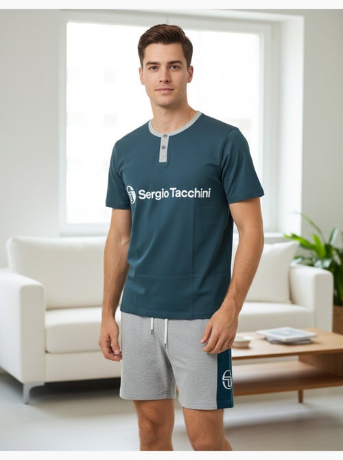 Pyjama Court Homme Sergio Tacchini - Kiabi
