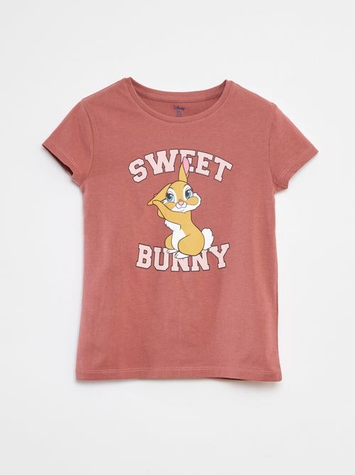 Pyjama court imprimé 'Miss Bunny' - 2 pièces - Kiabi