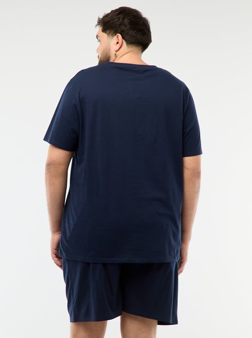 Pyjama court imprimé 'One Piece' - 2 pièces - Kiabi