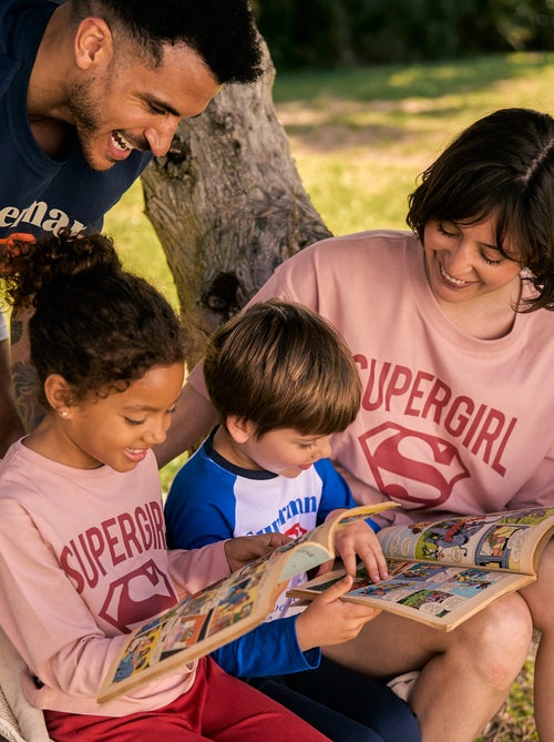 Pyjama court imprimé 'Superman' - 2 pièces - Kiabi