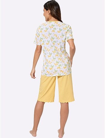 Pyjama Court Jersey Fin - Taille Standard - Moda Vilona