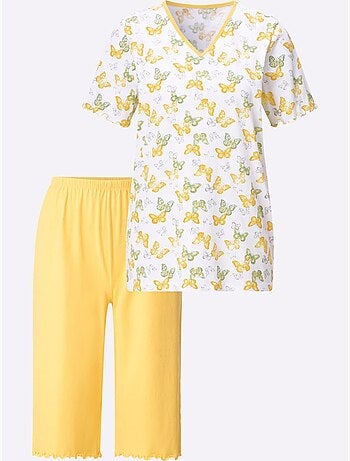 Pyjama Court Jersey Fin - Taille Standard - Moda Vilona