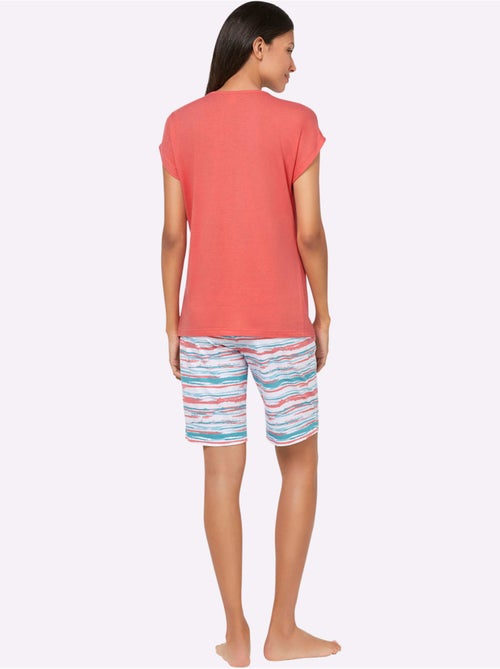 Pyjama Court Jersey Fin - Taille Standard - Moda Vilona - Kiabi