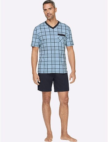 Pyjama Court Jersey Fin - Taille Standard - Moda Vilona