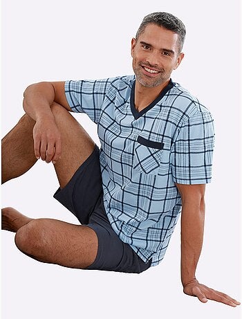 Pyjama Court Jersey Fin - Taille Standard - Moda Vilona