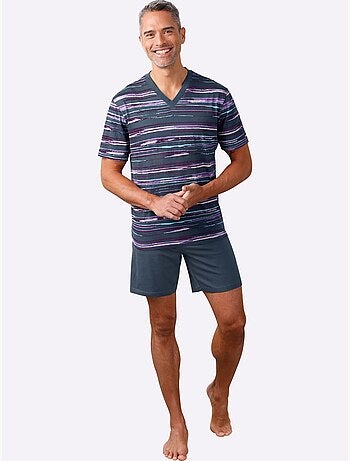 Pyjama Court Jersey Fin - Taille Standard - Moda Vilona
