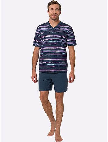 Pyjama Court Jersey Fin - Taille Standard - Moda Vilona