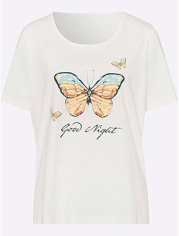 Pyjama Court Jersey Fin - Taille Standard - Moda Vilona