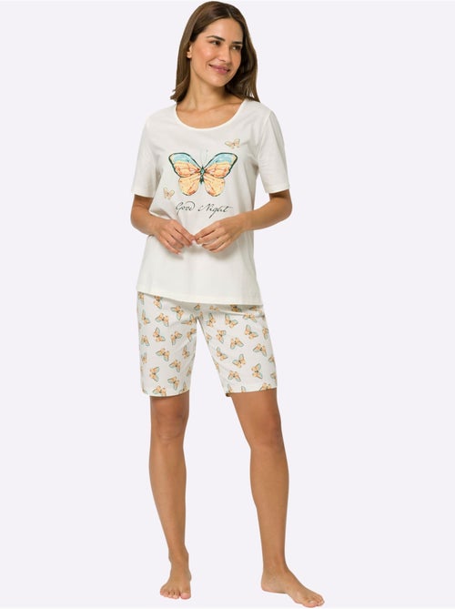 Pyjama Court Jersey Fin - Taille Standard - Moda Vilona - Kiabi