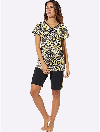 Pyjama Court Jersey Fin - Taille Standard - Moda Vilona