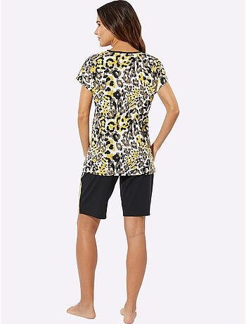 Pyjama Court Jersey Fin - Taille Standard - Moda Vilona