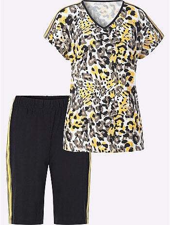 Pyjama Court Jersey Fin - Taille Standard - Moda Vilona