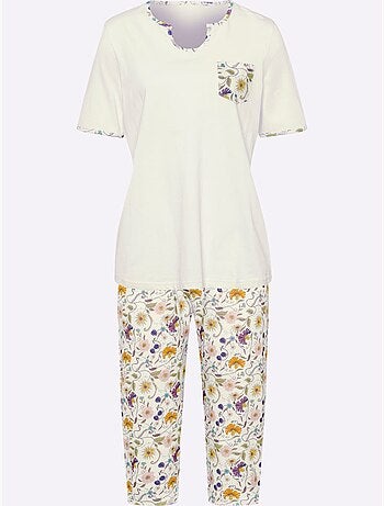 Pyjama court jersey fin - taille standard - moda vilona