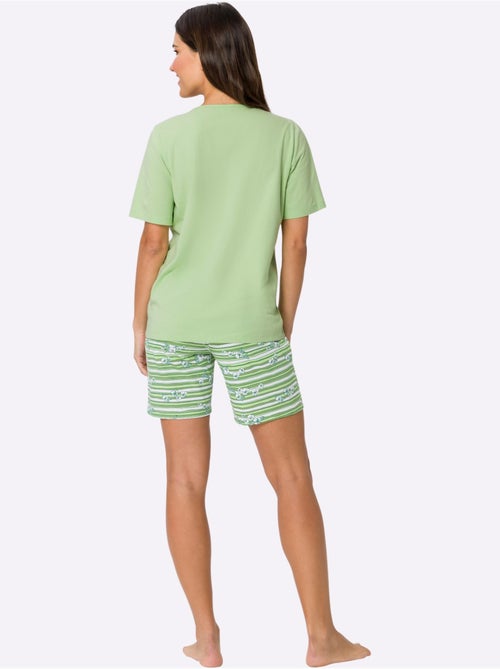 Pyjama Court Jersey Fin - Taille Standard - Moda Vilona - Kiabi