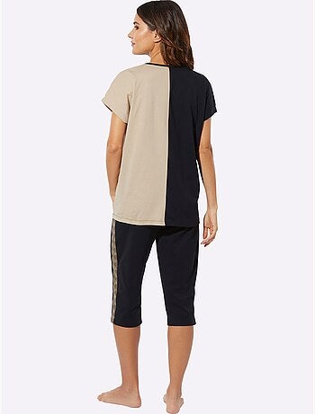 Pyjama Court Jersey Fin - Taille Standard - Moda Vilona