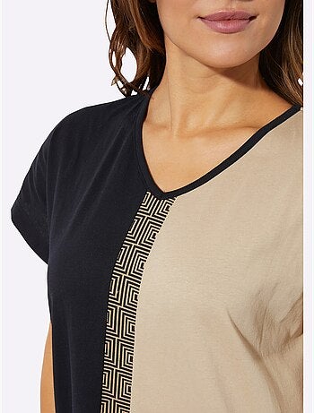 Pyjama Court Jersey Fin - Taille Standard - Moda Vilona