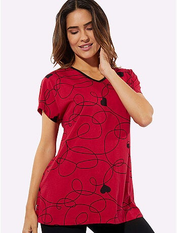 Pyjama Court Jersey Fin - Taille Standard - Moda Vilona