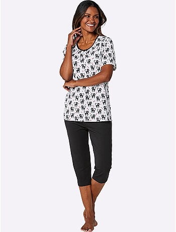 Pyjama Court Jersey Fin - Taille Standard - Witt - Lot de 2