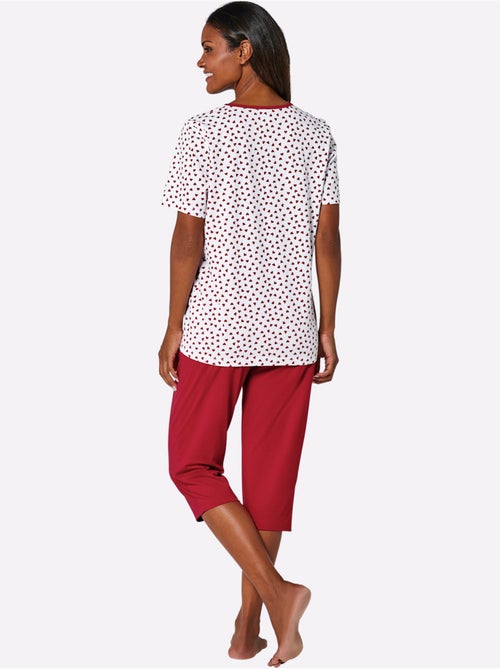 Pyjama Court Jersey Fin - Taille Standard - Witt - Lot de 2 - Kiabi