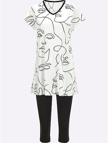 Pyjama Court Jersey Fin - Taille Standard - Witt