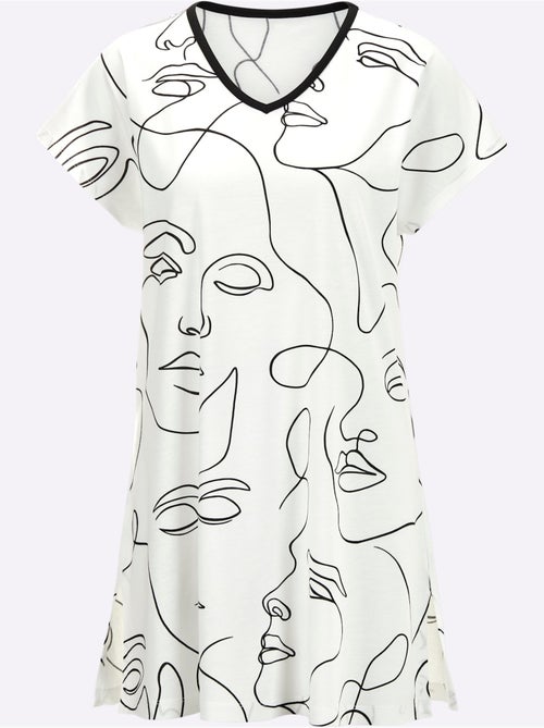Pyjama Court Jersey Fin - Taille Standard - Witt - Kiabi